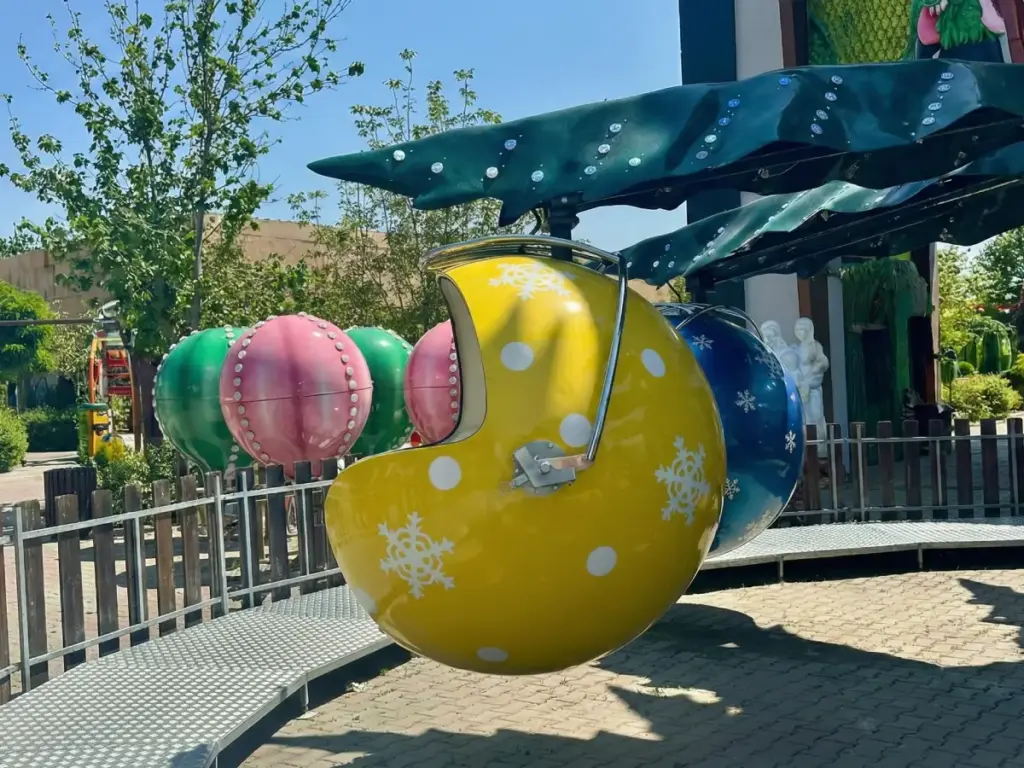 Abeto mágico carrusel para Navidad